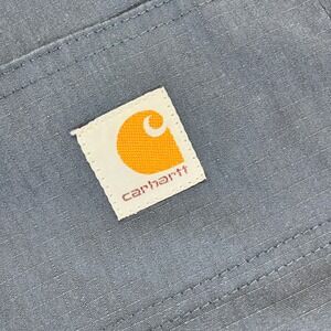 Carhartt Work Pants Carpenter Utility Relaxed Fit Blue Pants Mens‎ Size 42x32